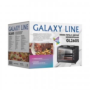 Мини-печь Galaxy LINE GL2605 (3800Вт)
