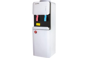 Пурифайер "Aqua Work 105 LDR/SF+F", бело-черный, напольный, электр.охлаждение, кнопка турбо нагрева,