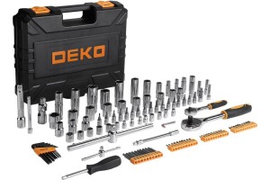 Набор инструмента профессиональный для авто DEKO DKAT121 в чемодане (121 предм) 065-0911