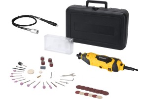 Гравер электрический в наборе DEKO DKRT200E 43 tools + case 063-1411