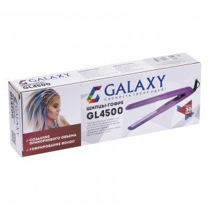 Щипцы-гофре для волос Galaxy LINE GL 4500 (30Вт, керамическое покрытие)