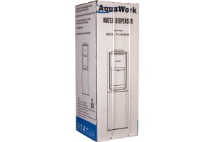 Кулер Aqua Work TY-LWYR33В черный/серебристый напольный, компрессор, 3 крана, холодильник