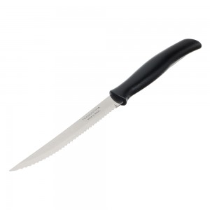 Нож для мяса Tramontina Athus 12.7см, черная ручка