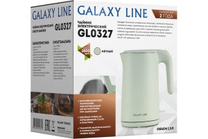 Чайник электрический Galaxy LINE GL0327 МЯТНЫЙ (1800Вт, 1,5л)