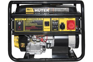 Электрогенератор DY11000LX-3-электростартер (380В) Huter 64/1/73