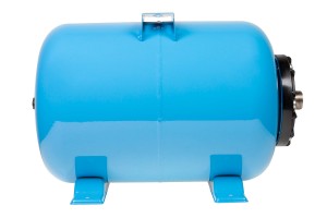 Гидроаккумулятор Джилекс ГПк 24 горизонтальный (пластиковый фланец, синий)