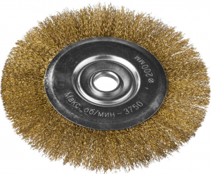 Щетка д/УШМ 200мм диск витая сталь DEXX 35101-200