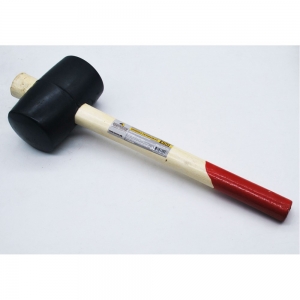 Киянка резиновая черная деревянная ручка 450гр ЧЕГЛОК 21-04-145