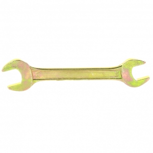 Ключ рожковый 20*22мм, желтый цинк СИБРТЕХ 14312